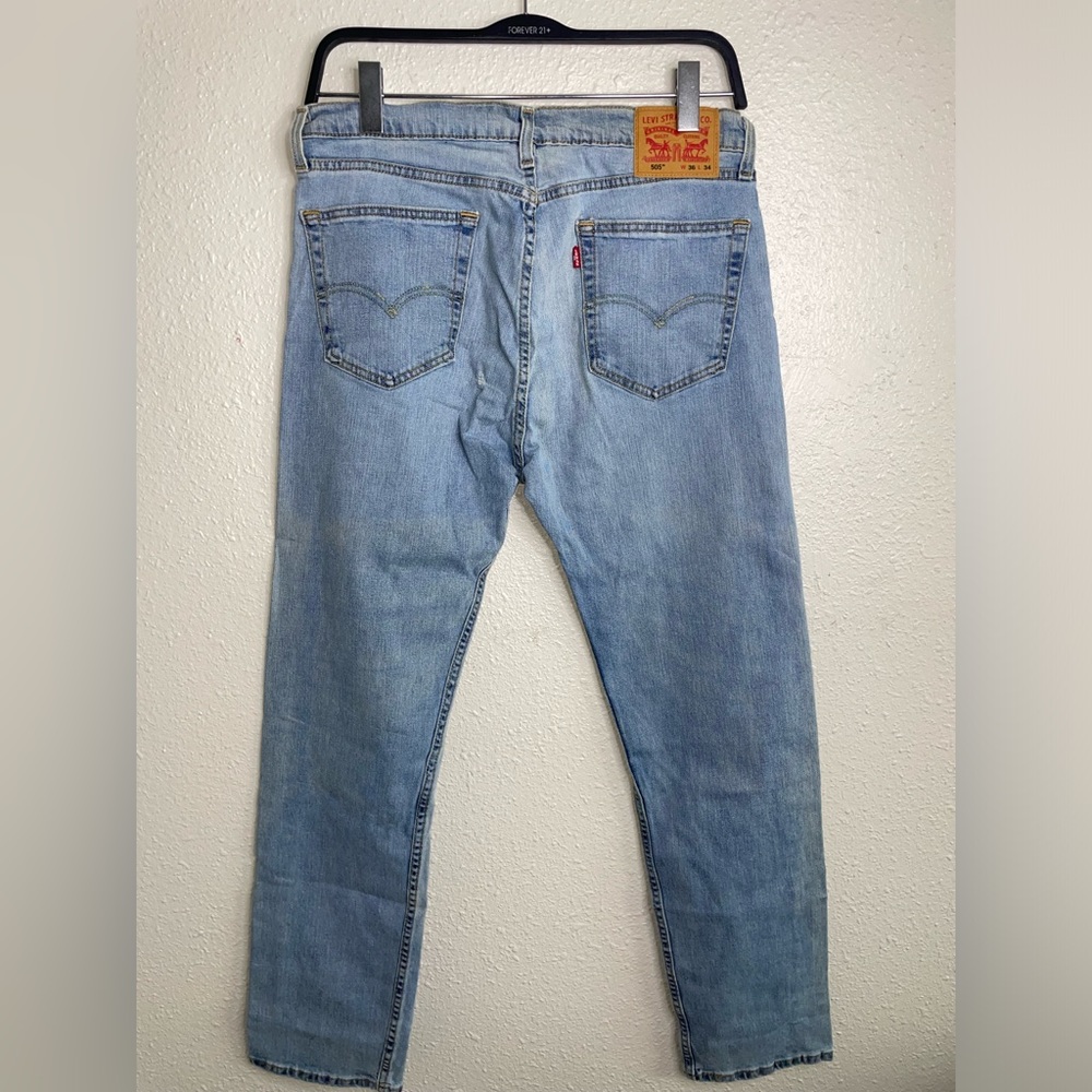 🔥Levis 505 Regular Fit Size W36 L34🔥